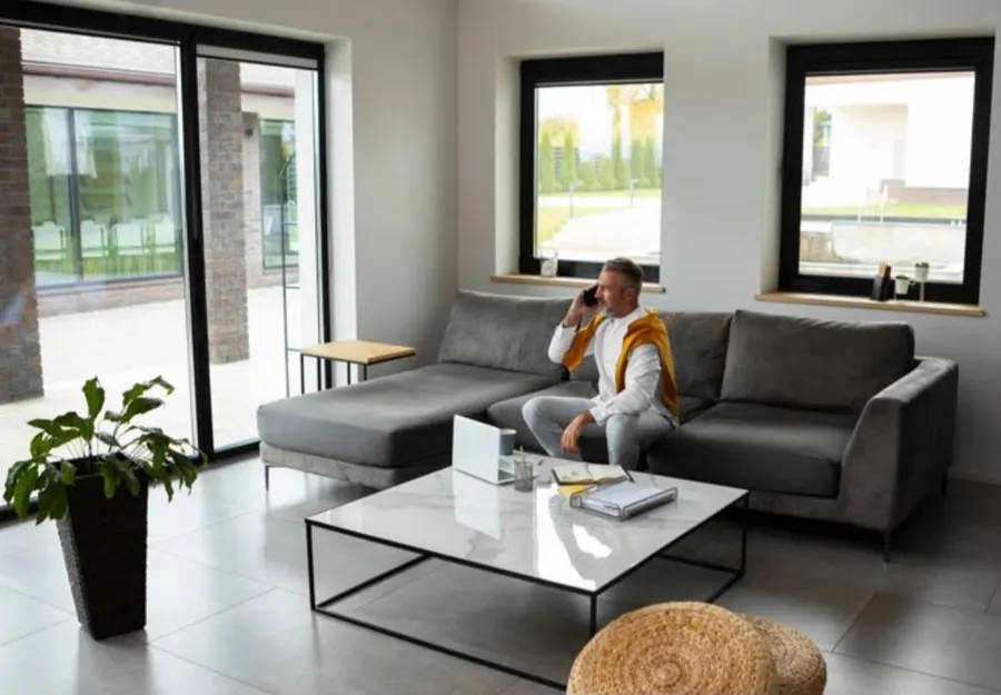 Woning in Vught met nieuwe kunststof kozijnen rondom